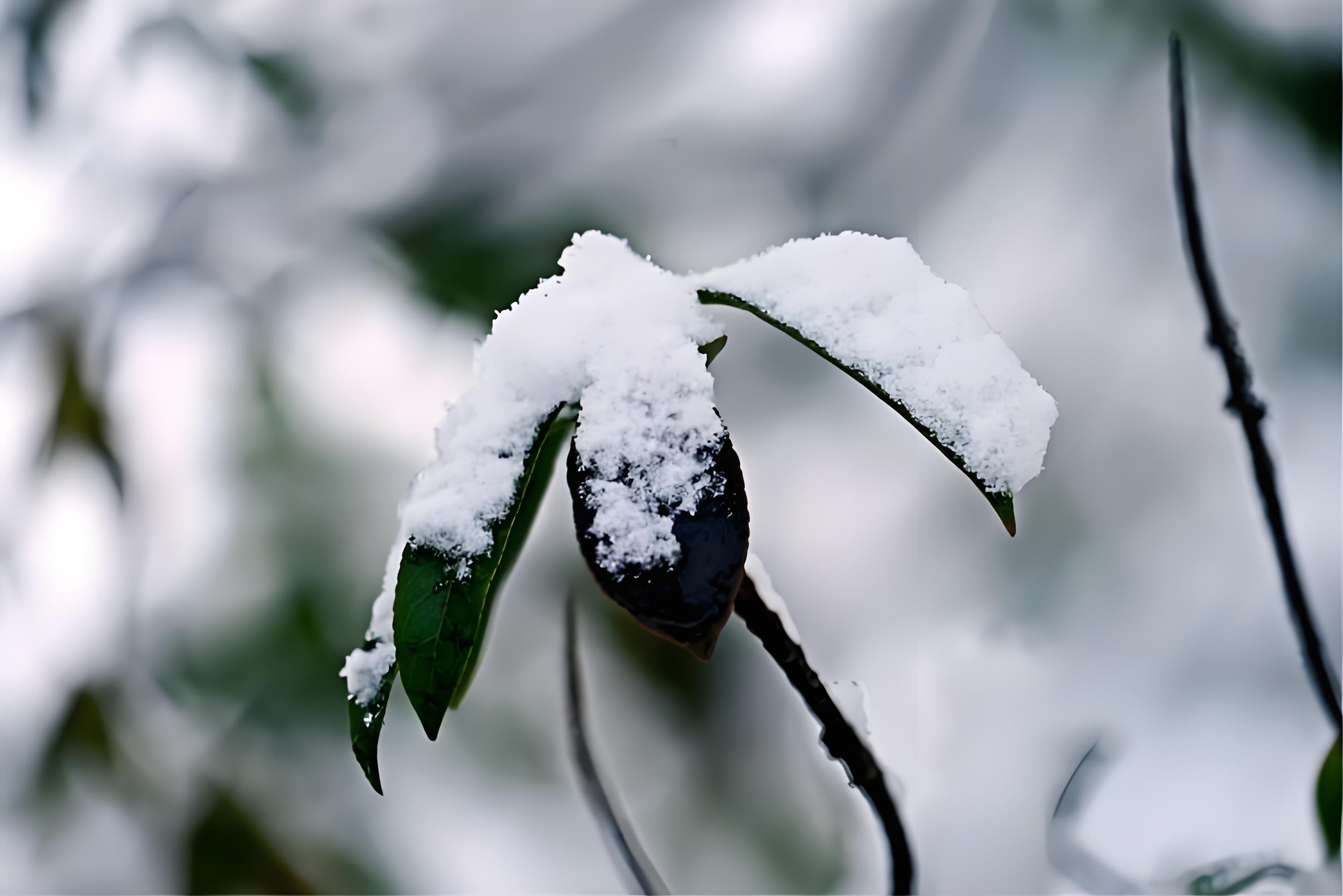 2025年的第一场雪,下了一夜